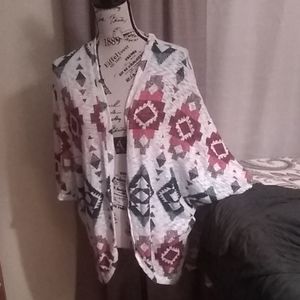 Cardigan, cacoon/bat-wing